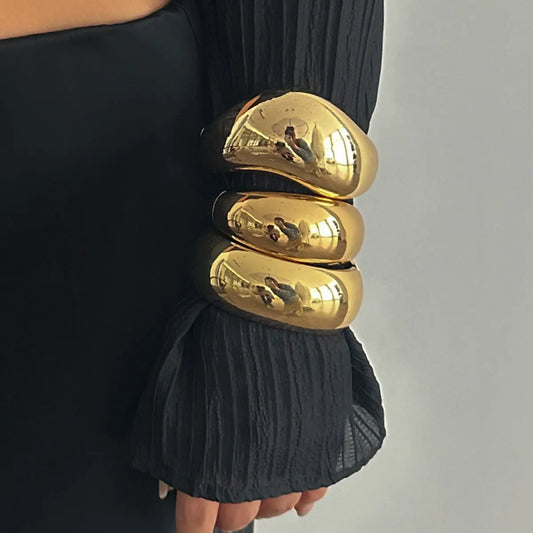Zlatý Náramok Chunky Bangle